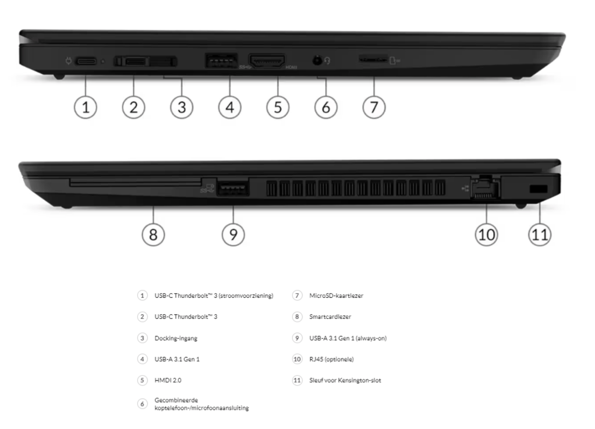Lenovo ThinkPad T14 Gen 2 - Intel® Core™ i7-1185G7