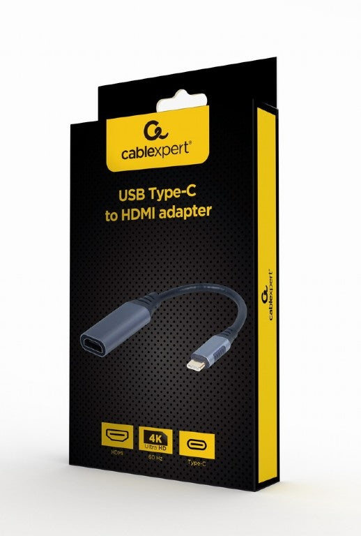 Gembird USB Type-C naar HDMI-beeldschermadapter, space grey