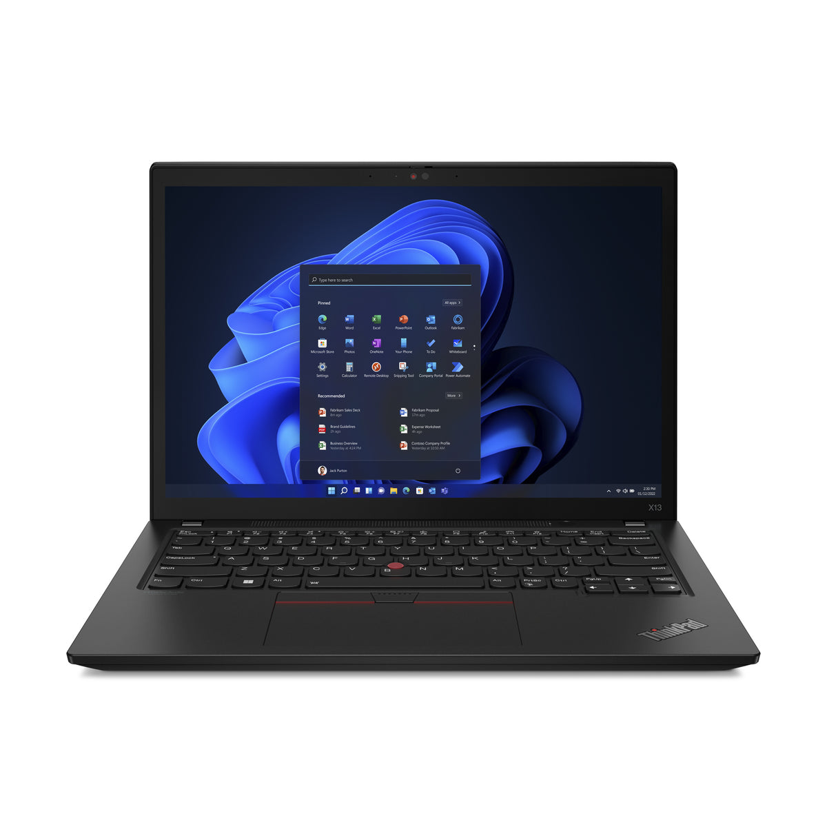 Lenovo ThinkPad X13 Gen 3 - Intel Core i7-1260P - LTE Module