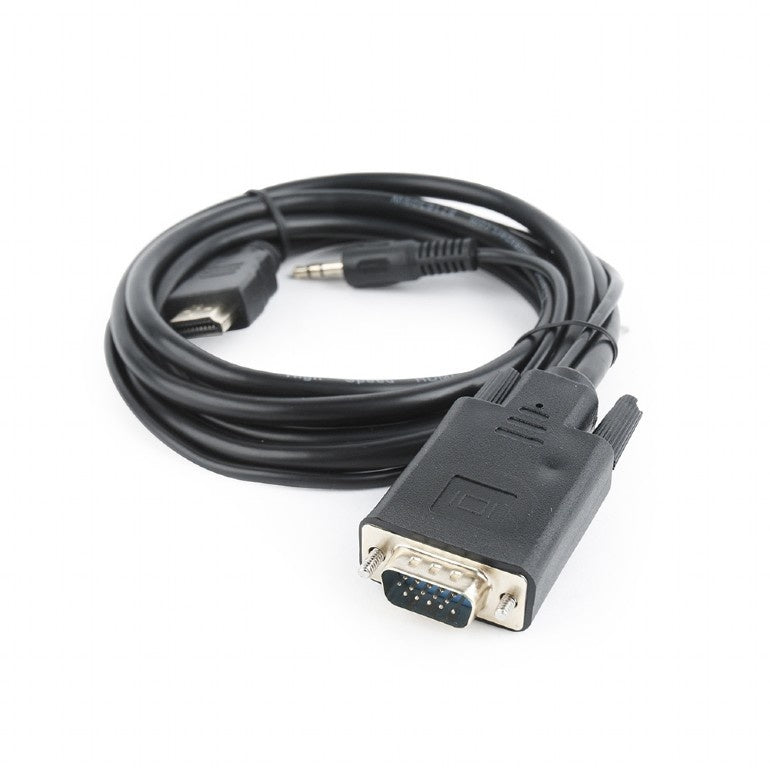 Gembird HDMI naar VGA kabel met audio, 1.8 meter