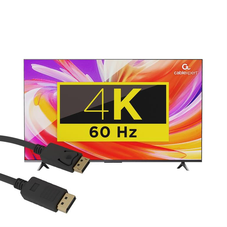 Cablexpert DisplayPort-kabel 4K, 1 m (CC-DP-1M)