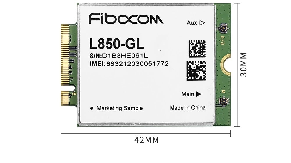 ThinkPad Fibocom L850-GL CAT9 M.2 WWAN