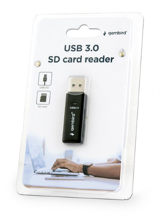 Gembird Alles-in-1 compacte SD USB 3.0 kaartlezer