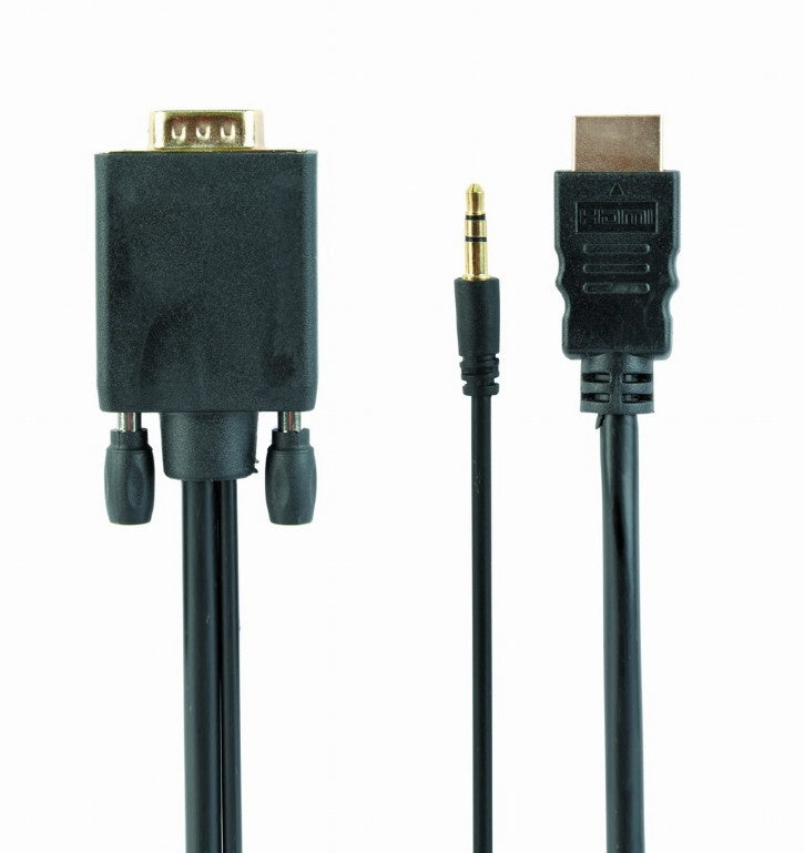 Gembird HDMI naar VGA kabel met audio, 1.8 meter