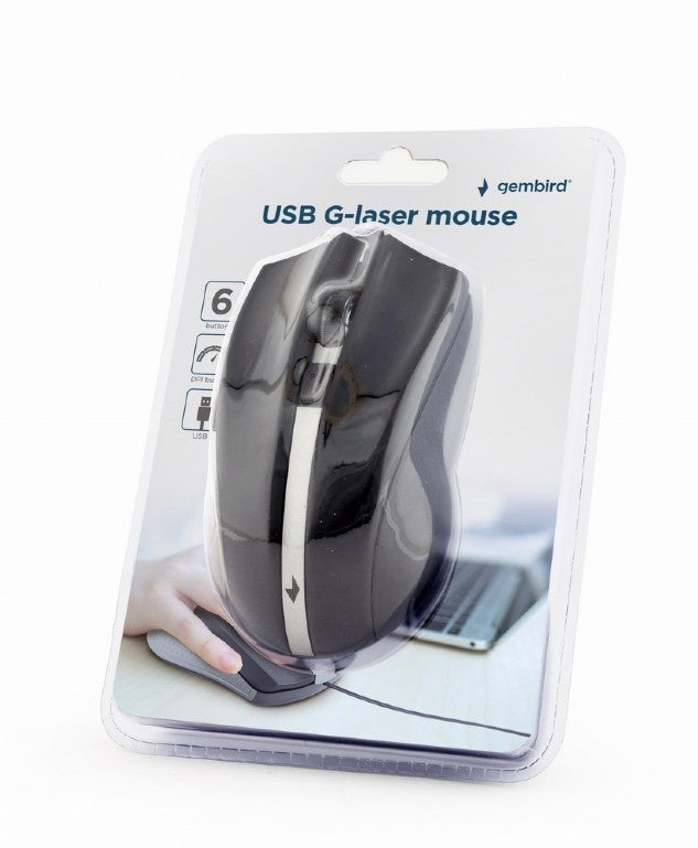 Gembird G-Laser gaming muis USB
