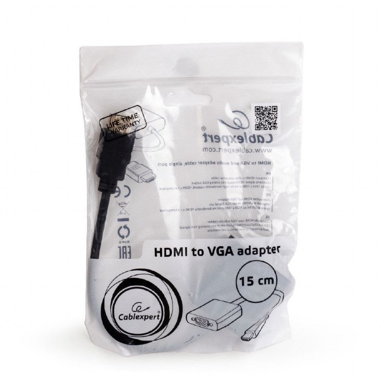 Gembird HDMI naar VGA adapter met audio