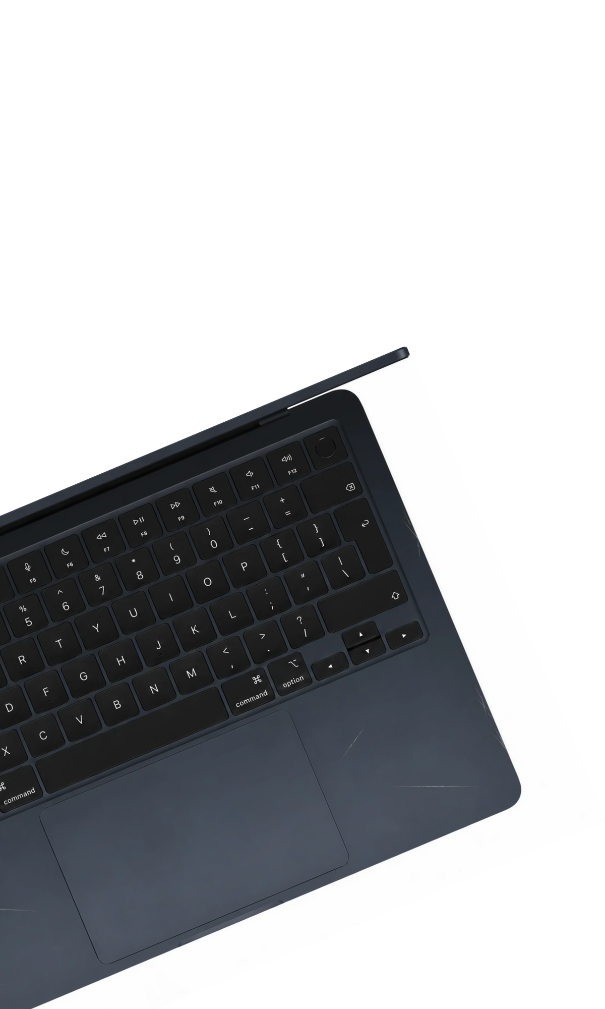 Ein Laptop mit deutlichen Kratzern, Zustand Gut