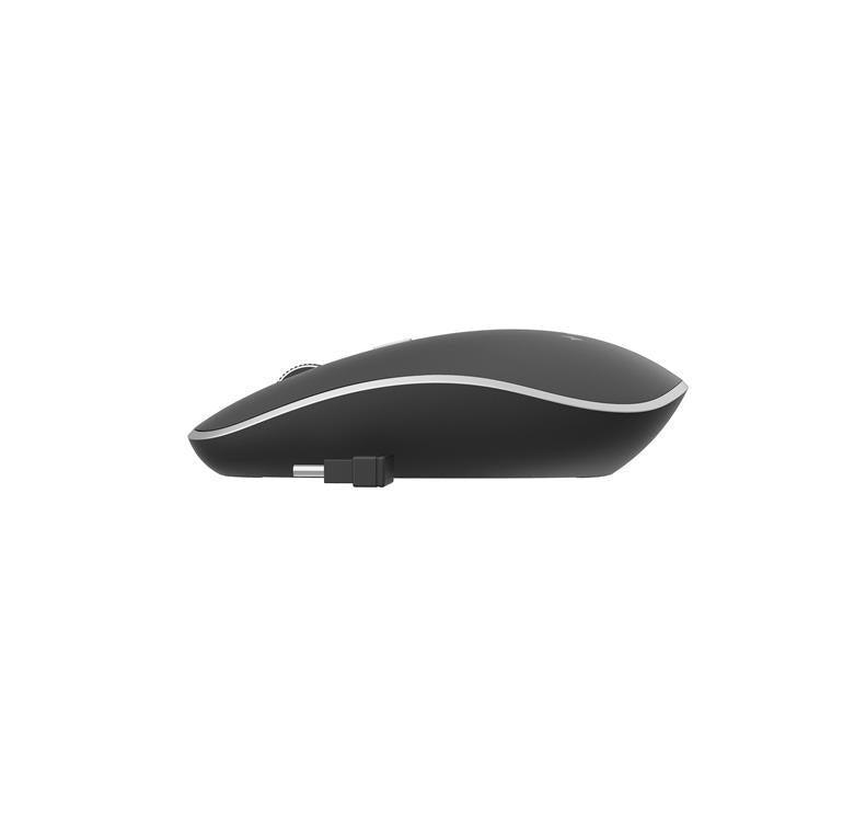 Gembird stille draadloze muis MUSW-4BSC-01 - zijaanzicht