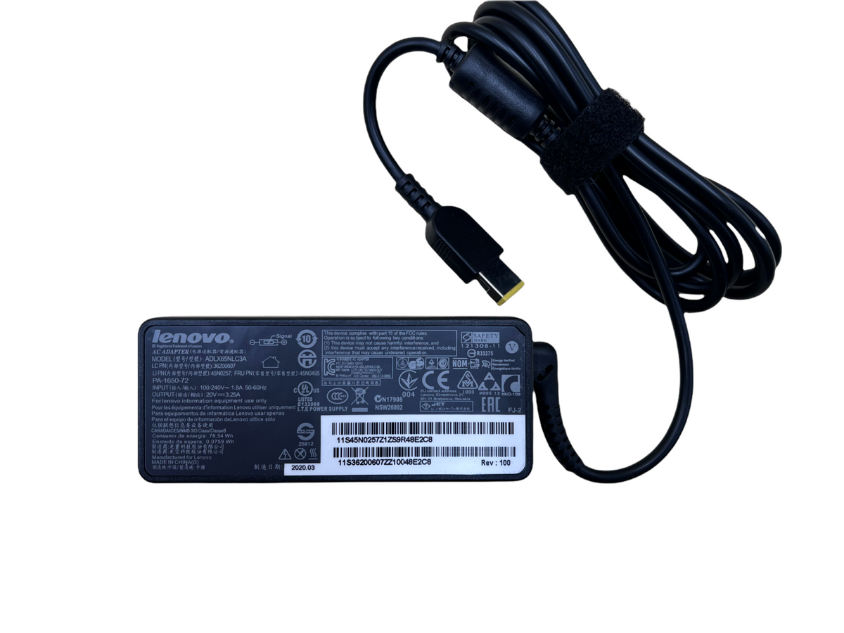 Originele Lenovo ThinkPad Oplader 65Watt
